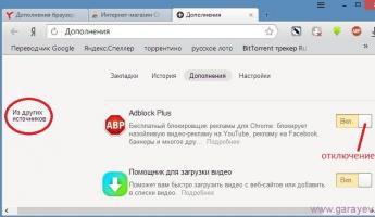Расширения для браузера Яндекс — Как с ними работать